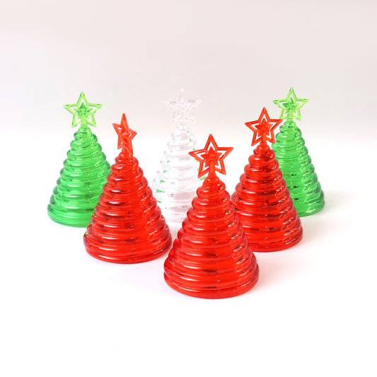 Led Christmas Tree Decorative Lights - (6 Pc Set)