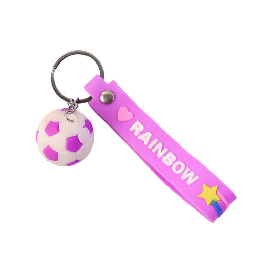 Cute Silicone 3d Key Chain With Metal Hook  Strap (Pack Of 1)